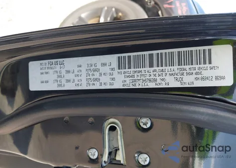 2017 Ram 1500 Night 4X4 5'7 Box from USA, damaged, VIN 1C6RR7MT3HS796390